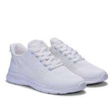 CloudStride All-White Sneakers - Walk On Air